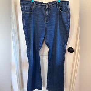 Old Navy jeans. Size 18 long.